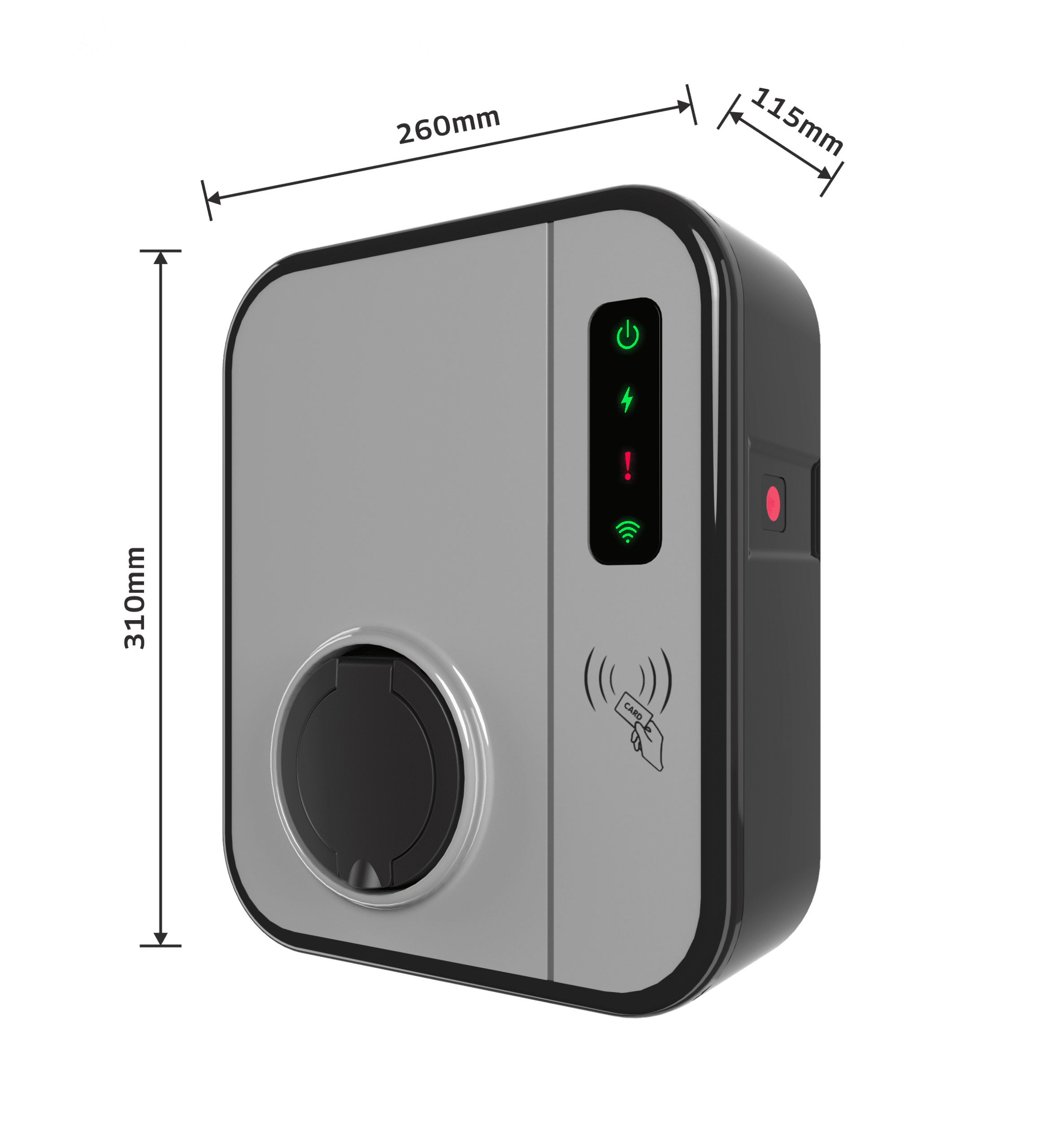 Injet Eco Untethered Pro+ 22kW EV charger - Image 2